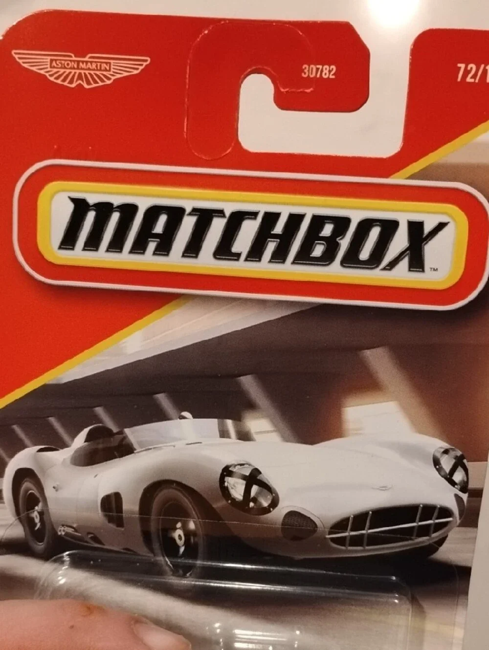 Mattel Matchbox 1956 Aston Martin DBR1 Die-Cast Car - White